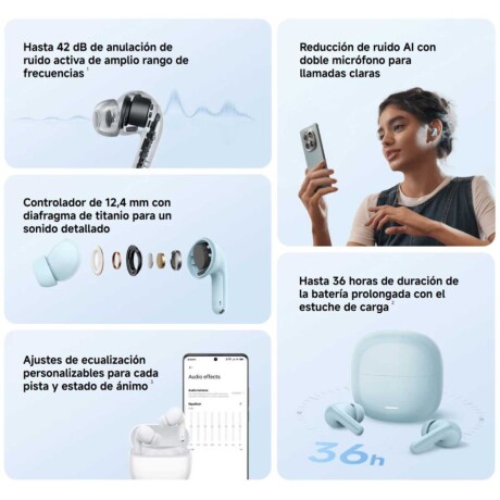 Auriculares Redmi Buds 8 Lite blancos V01