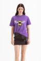 REMERA BEE Violeta