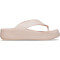 Sandalias Crocs Getaway Plataform Flip Rosado