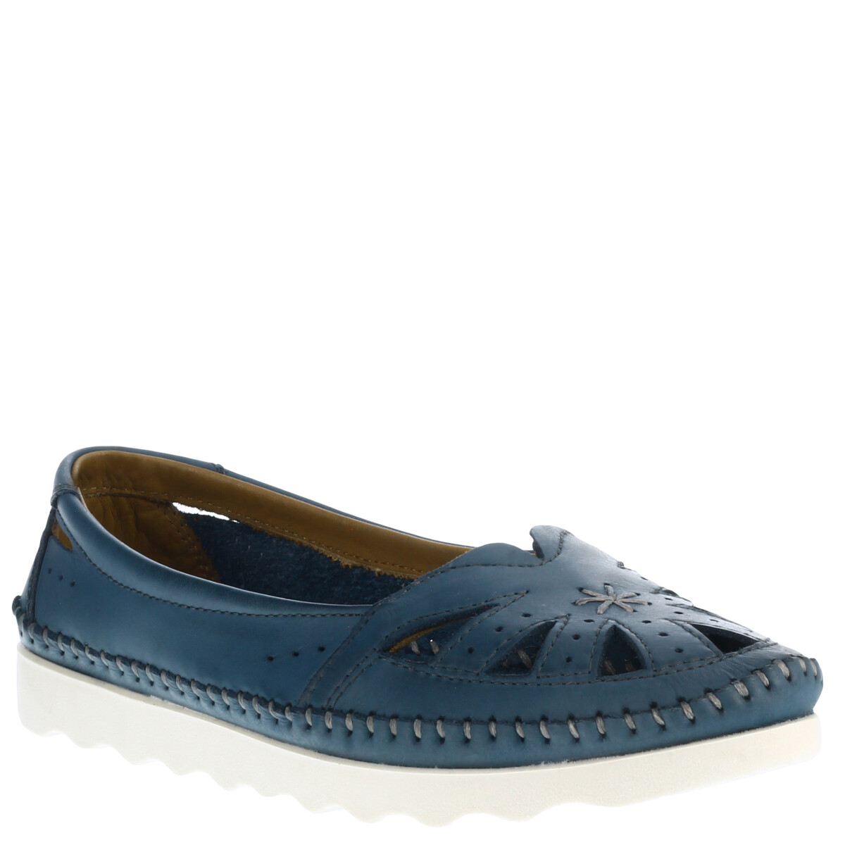 Zapato de Mujer Freeway Casual Flex - Azul Marino 