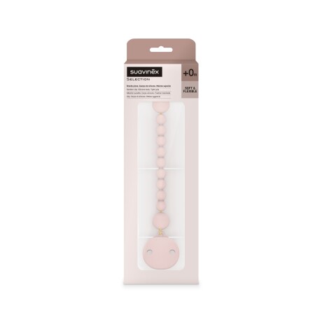 Clip de Chupete Suavinex Colour Essence Silicona Rosado Clip de Chupete Suavinex Colour Essence Silicona Rosado