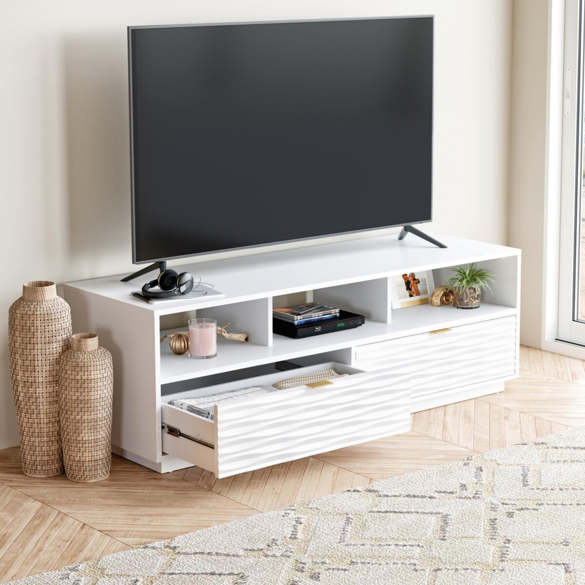 Rack para tv 60" - Sauder - Linea Morgan Main 