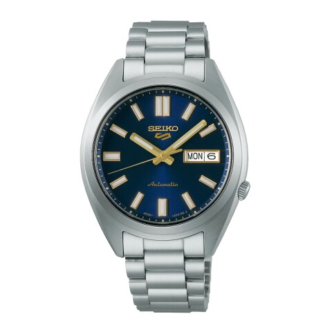 Reloj Seiko 5 Sports SRPL55K1 automático para hombre Azul