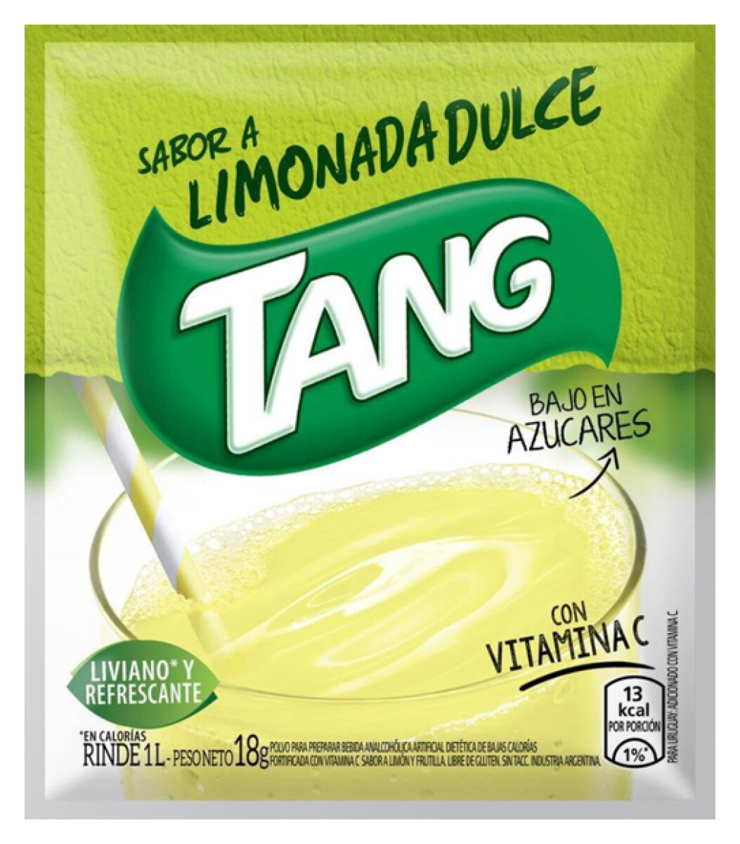 REFRESCO POLVO TANG LIMONADA DULCE 15G 