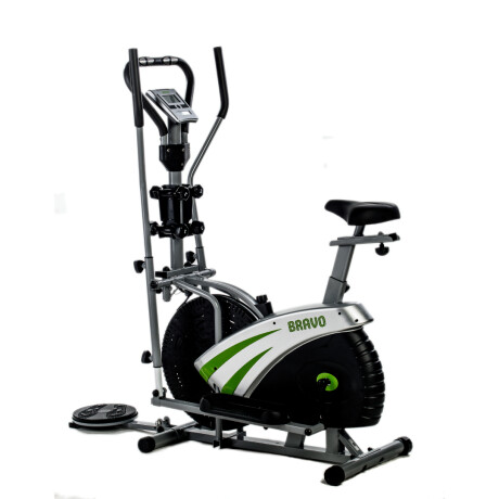 Bicicleta Eliptica Bravo Bike 4 en 1 Negro/Gris