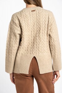 Sweater Textura Beige Melange