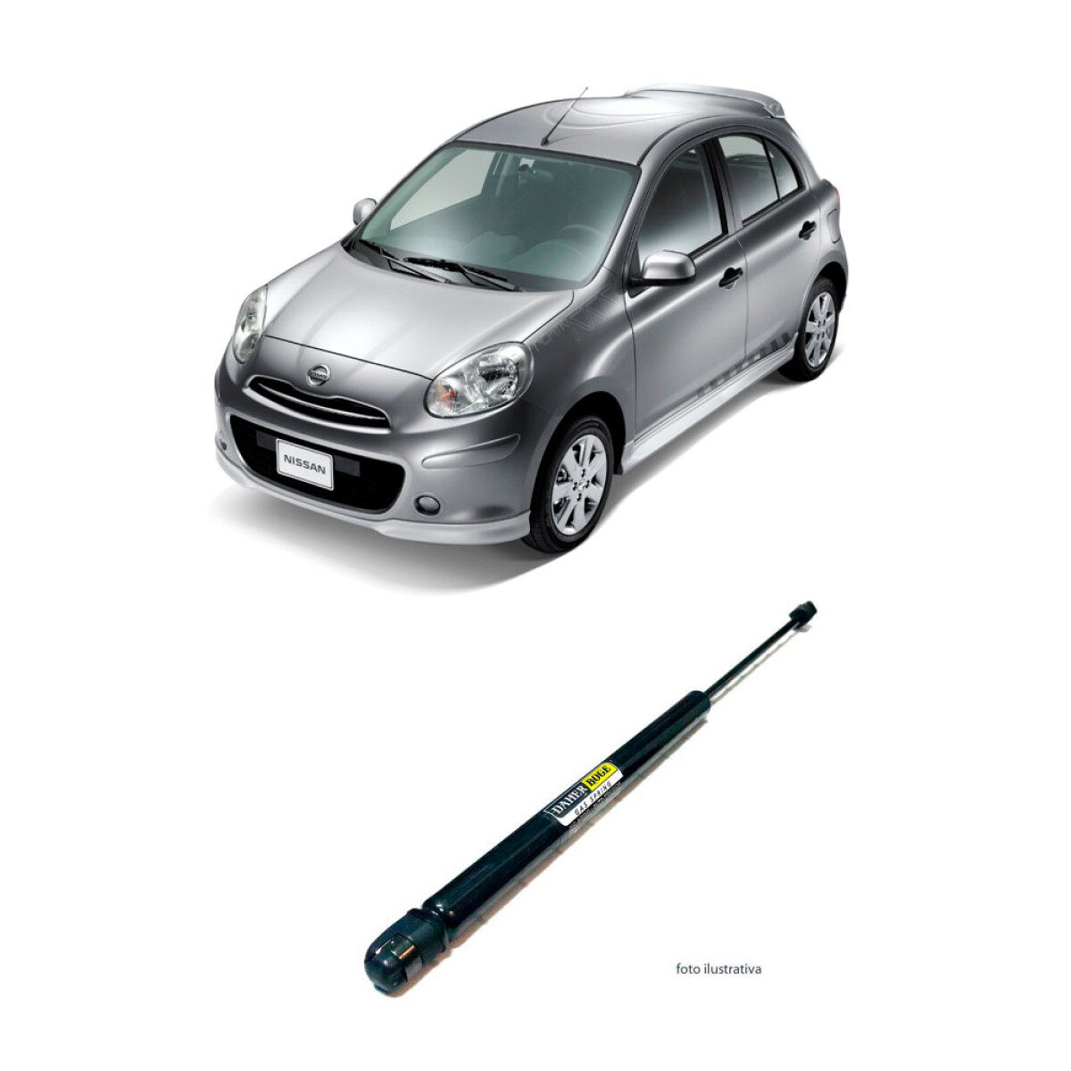 AMORTIGUADOR BAUL NISSAN PORTON NISSAN MARCH 11/ - 