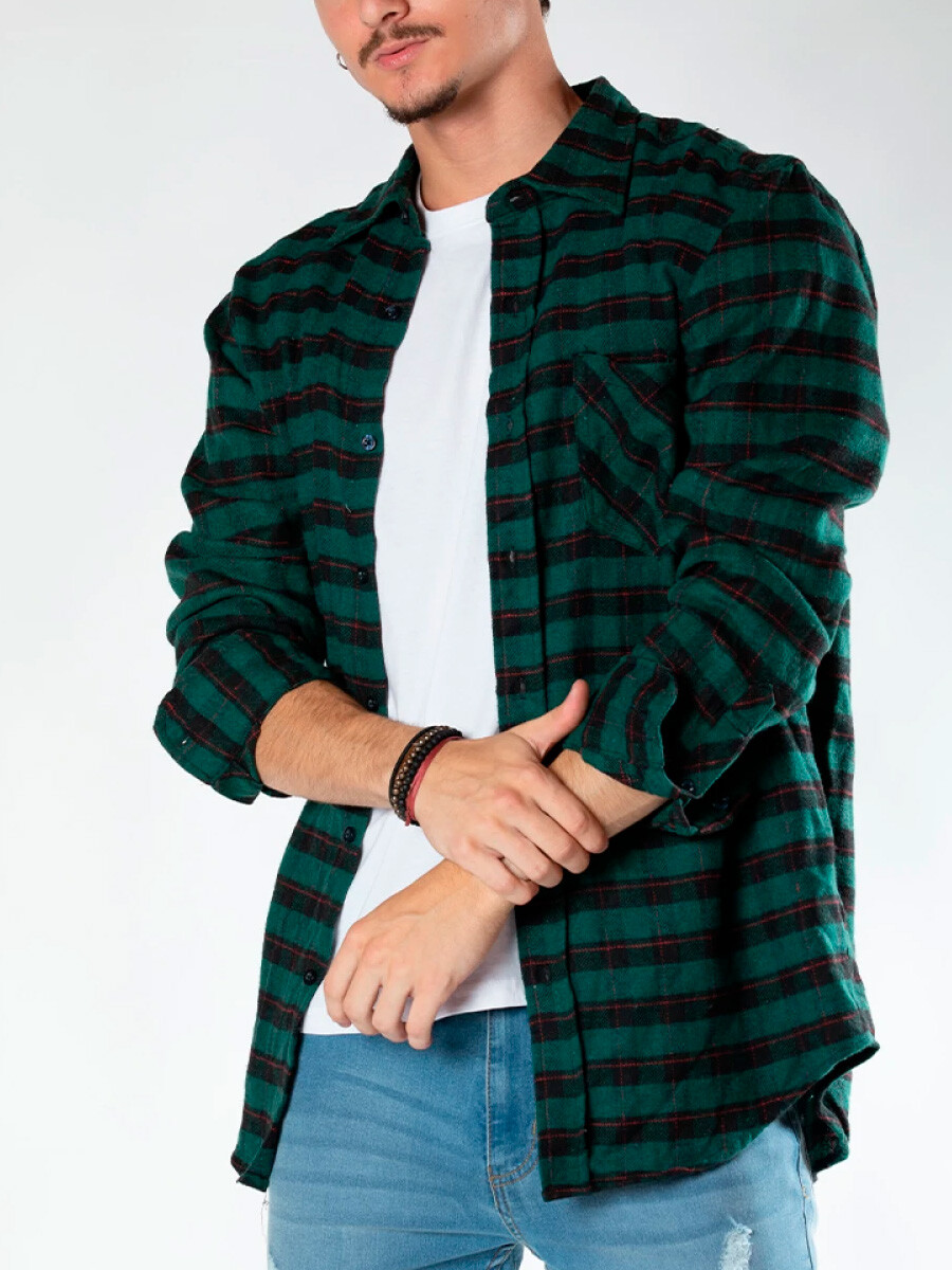 CAMISA FEDE - Verde Oscuro 