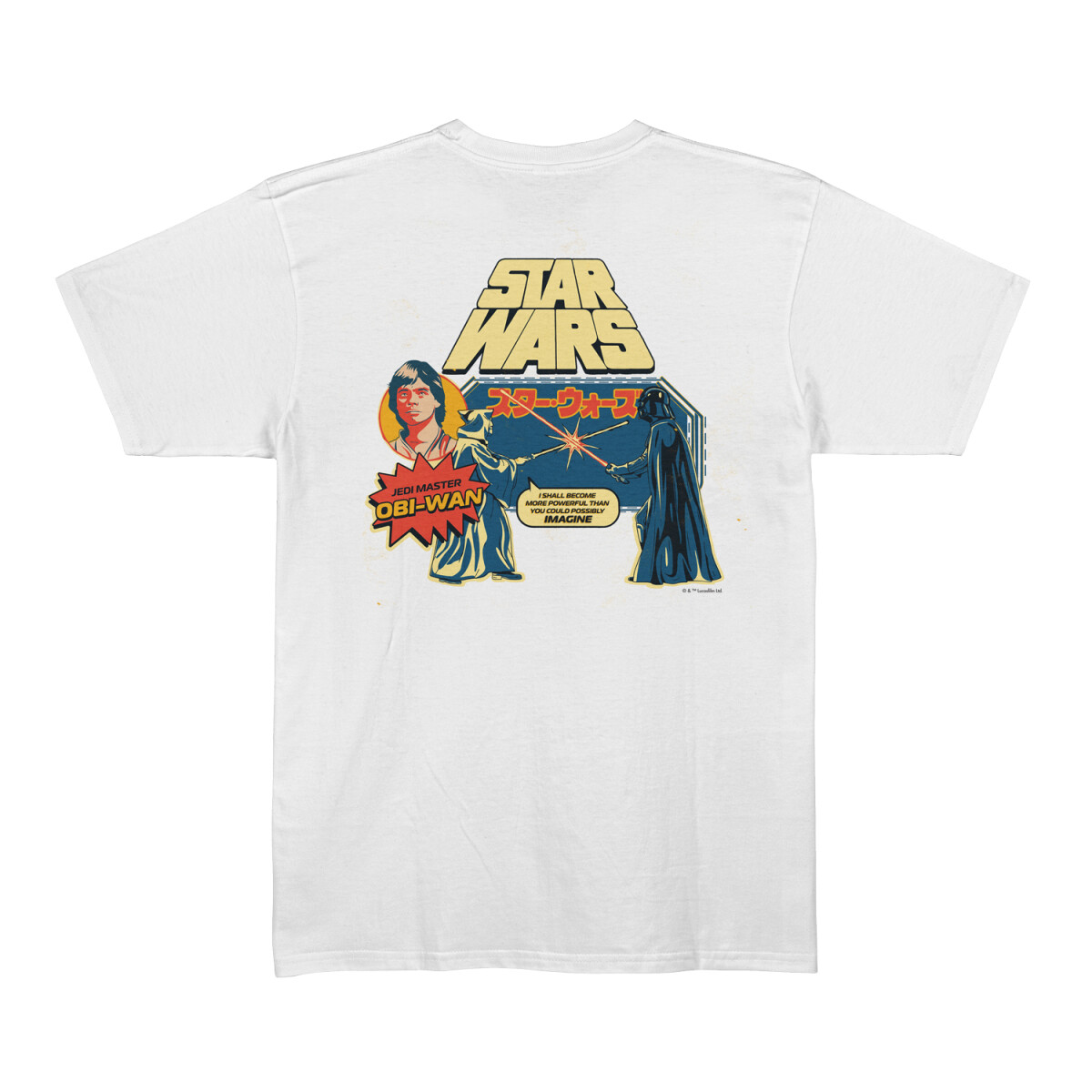 REMERA OBI-WAN VS VADER 