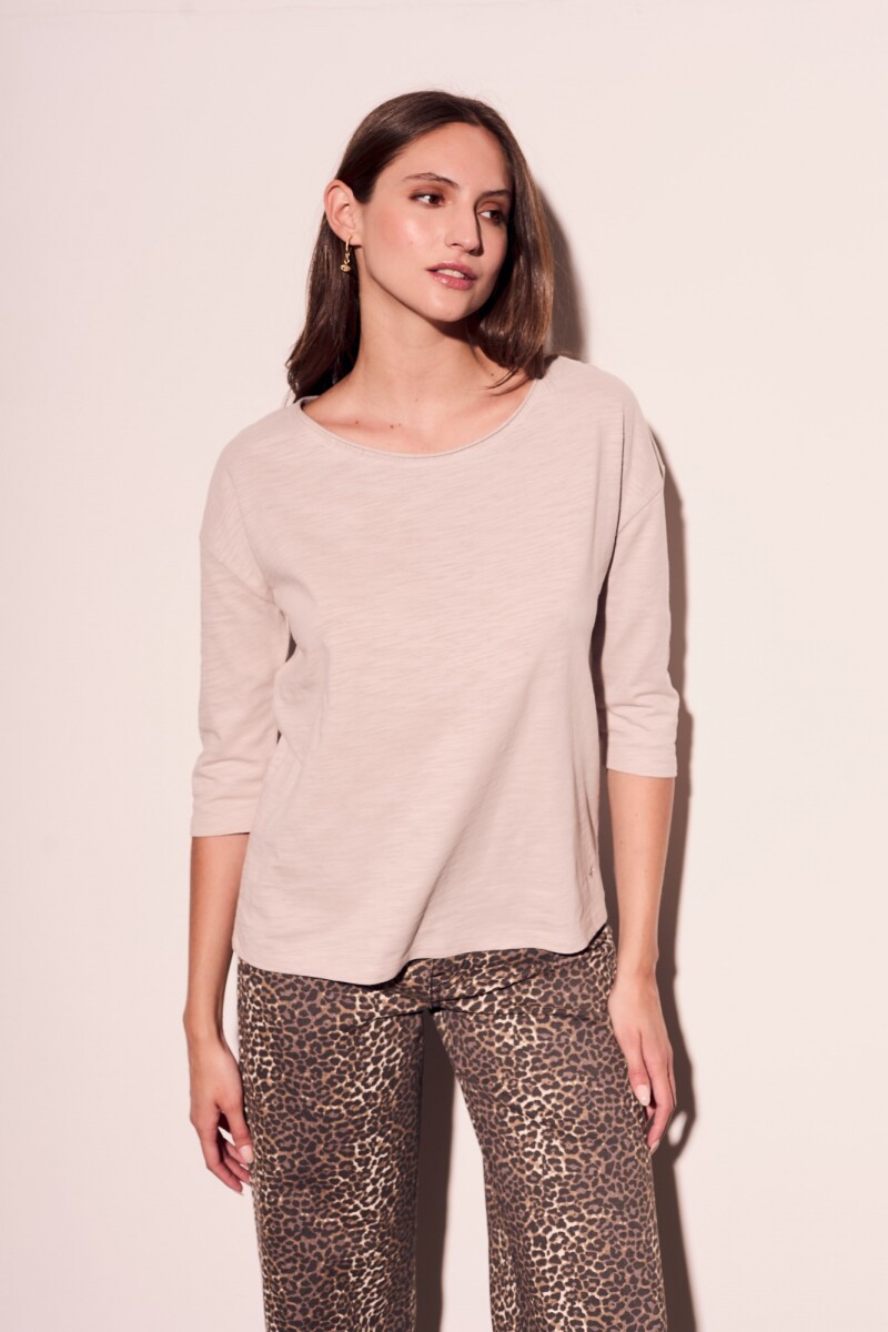 Remera Algodón Gris