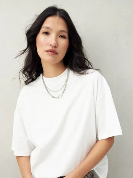 T-SHIRT D.CASSIN ZERICA BLANCO