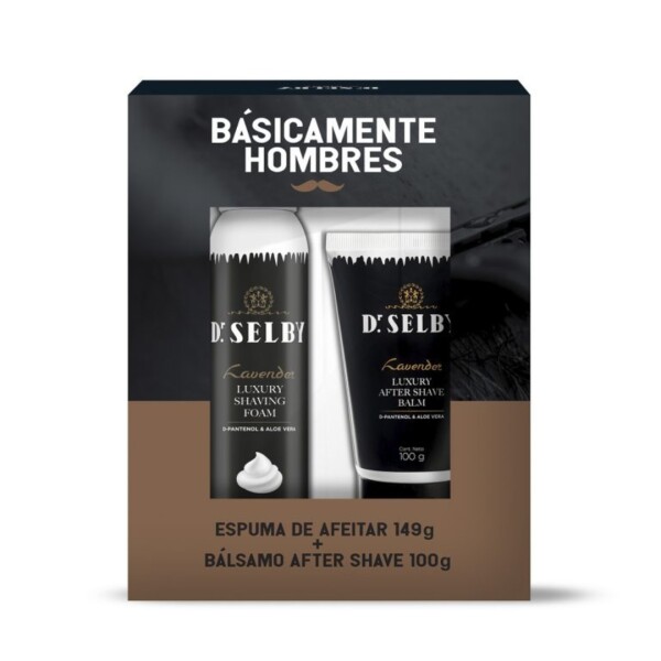 Pack Men Espuma de Afeitar 149g + Balsamo After Shave 100g Dr Selby Pack Men Espuma de Afeitar 149g + Balsamo After Shave 100g Dr Selby