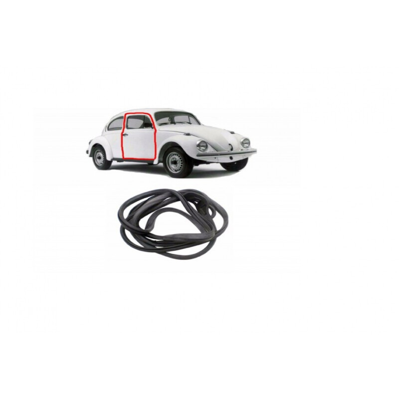 JUEGO DE GOMAS DE PUERTA FUSCA 67/88 Juego De Gomas De Puerta Fusca 67/88