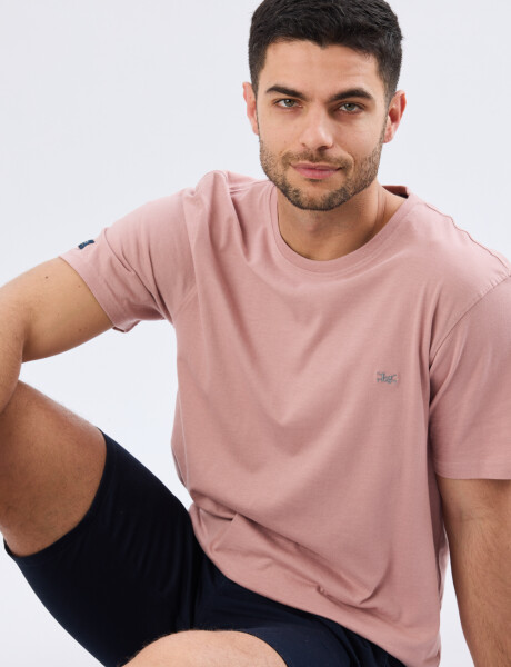 REMERA BÁSICA DE ALGODÓN Rosa