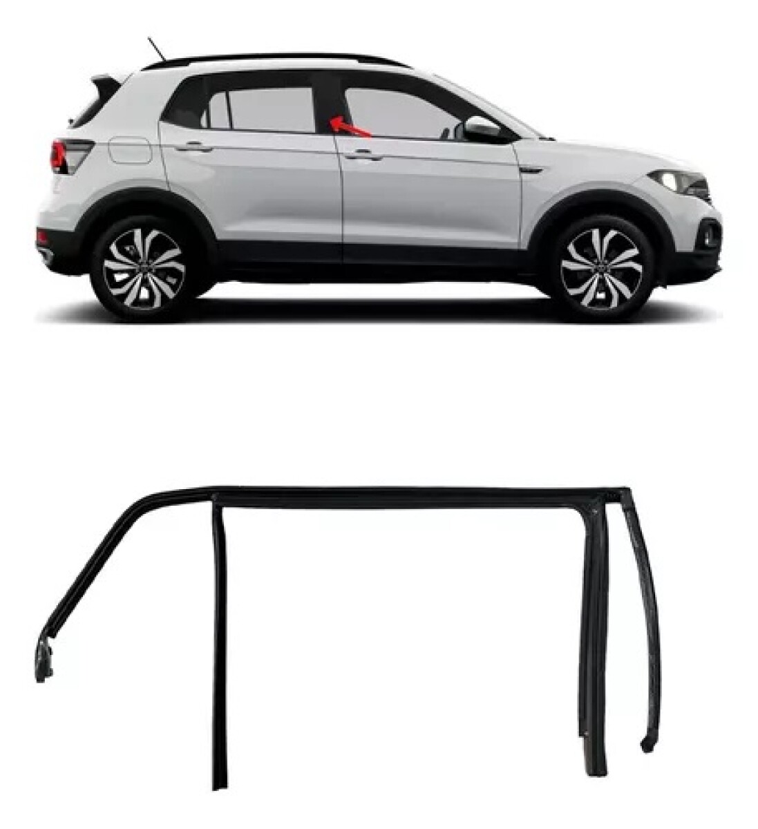 COLIZA PUERTA TRASERA IZQUIERDA T-CROSS 