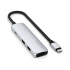 Satechi Adaptador 4-en-1 USB-C Slim 4K - Silver Satechi Adaptador 4-en-1 USB-C Slim 4K - Silver