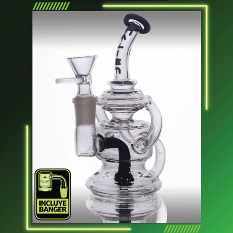 BONG RECICLADOR DE 3 BRAZOS 14CM INCLUYE BOWL Y BANGER AL1520 BONG RECICLADOR DE 3 BRAZOS 14CM INCLUYE BOWL Y BANGER AL1520