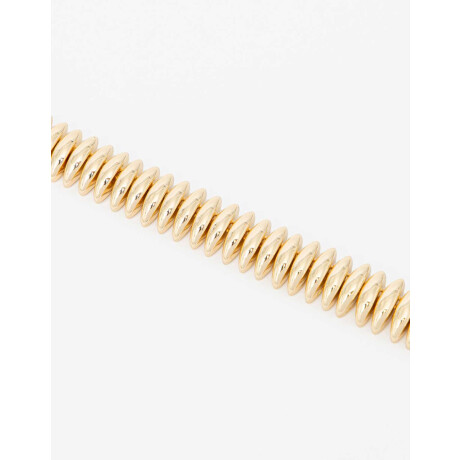 Collar Corto Metal Gotas Dorado