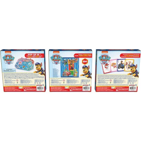 Set 3 Juegos de Mesa Patrulla Canina 001