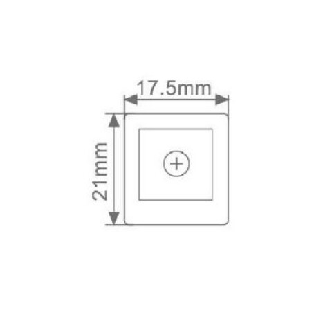 Escuadra Ang.Plastico Blanco Simple Mj01 Escuadra ang.PLASTICO blanco SIMPLE MJ01