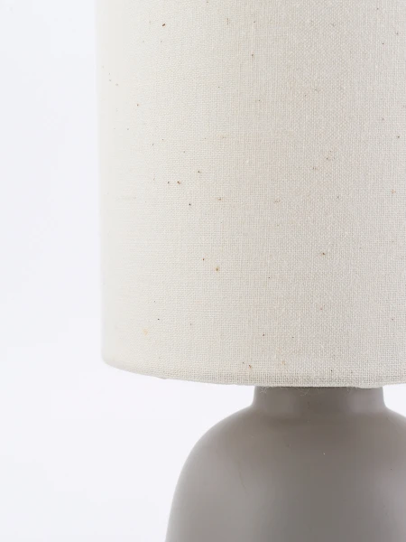 LAMPARA DECO ZIMA GRIS