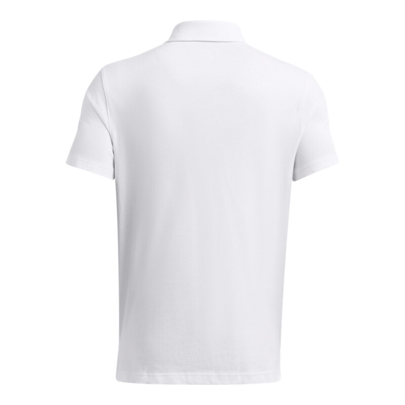 UA Icon Polo-BLU WHT-100