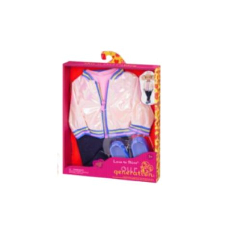 SET ROPA - CAMPERA METALICA - OUR GENERATION Set Ropa - Campera Metalica - Our Generation