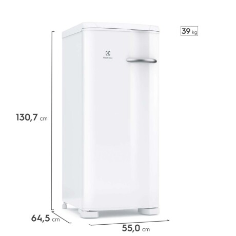 FREEZER VERTICAL FRÍO HUMEDO ELECTROLUX 179-LITROS BLANCO FE19 179L