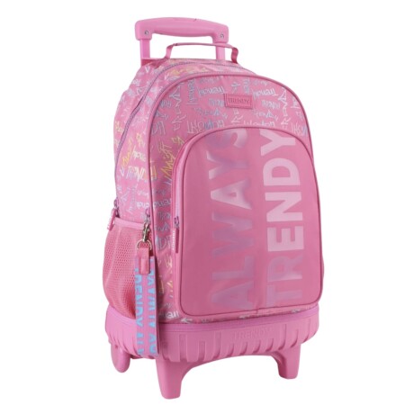 Mochila Escolar con Carrito Reforzado Trendy