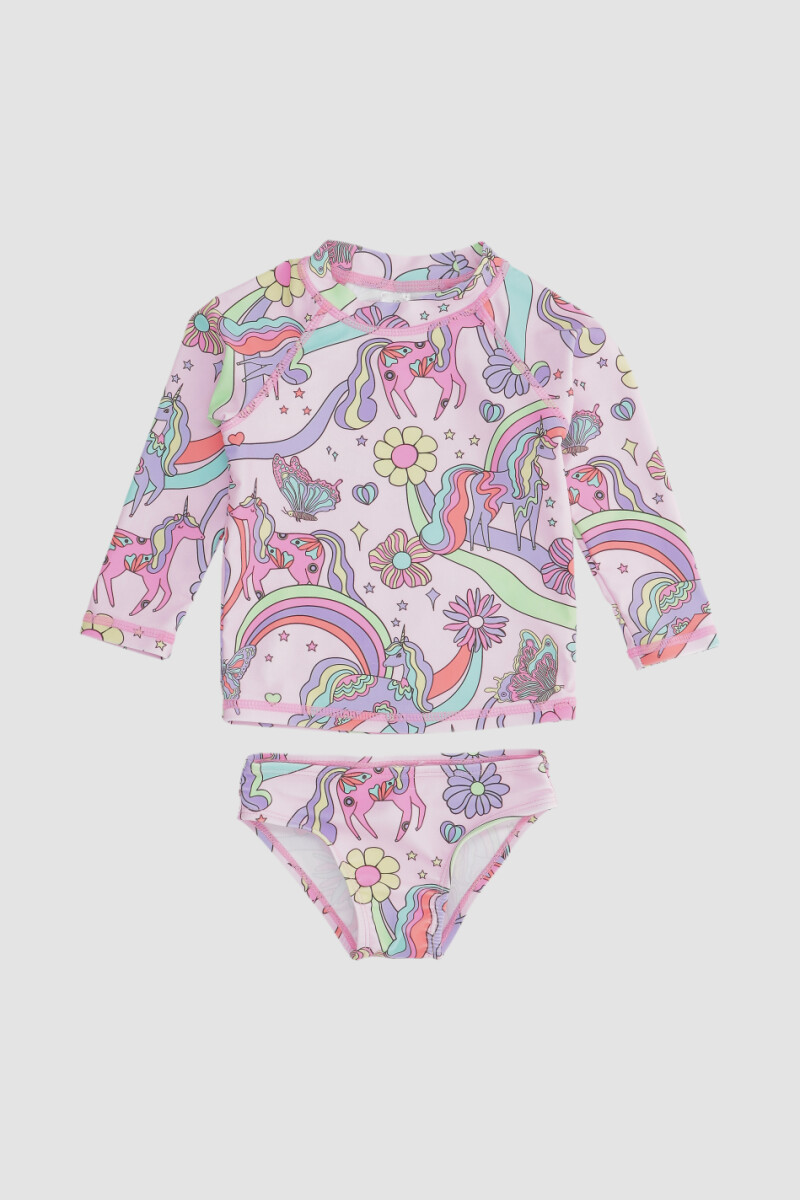 Conjunto playa 6-36m - Lilac 