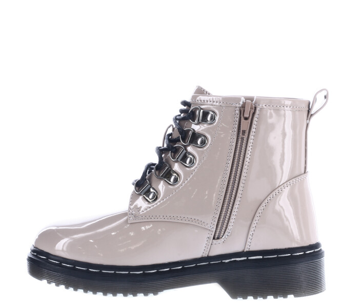 Bota LALITA acordonada Beige