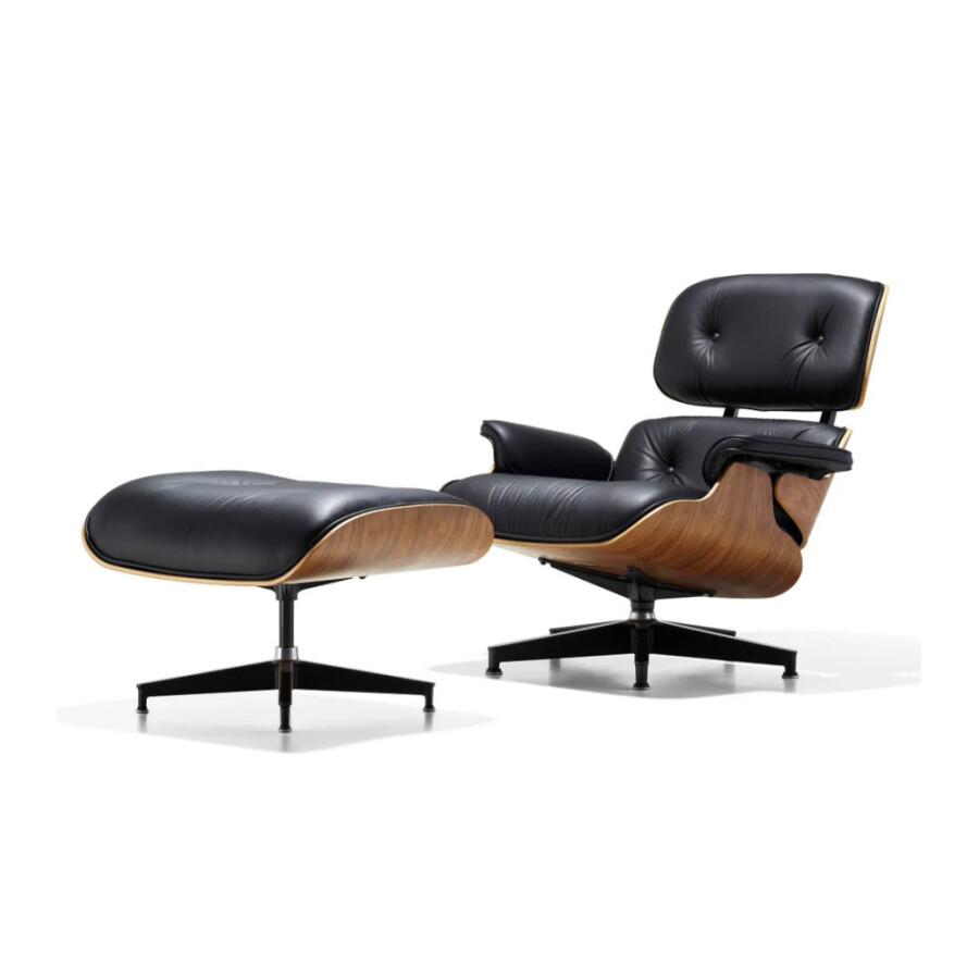Butaca Eames Lounge Negro