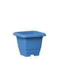 MACETA CUADRADA "PLASMONT" 2,1 LTS COLOR AZUL
