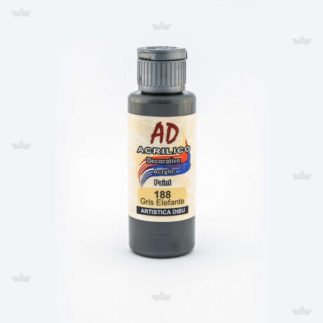 ACRILICO DECORATIVO GRIS ELEFANTE 60 ML N/A