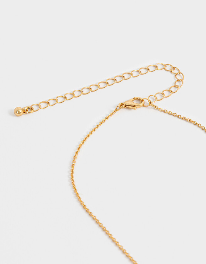 Bijouterie Set Con cubic zirconia Set De Collar Y Aros Con Cubic Zirconia - Dorado