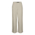 VMMINDY MW LINEN DAD PANT MIX Oatmeal-Grey Pinstripe