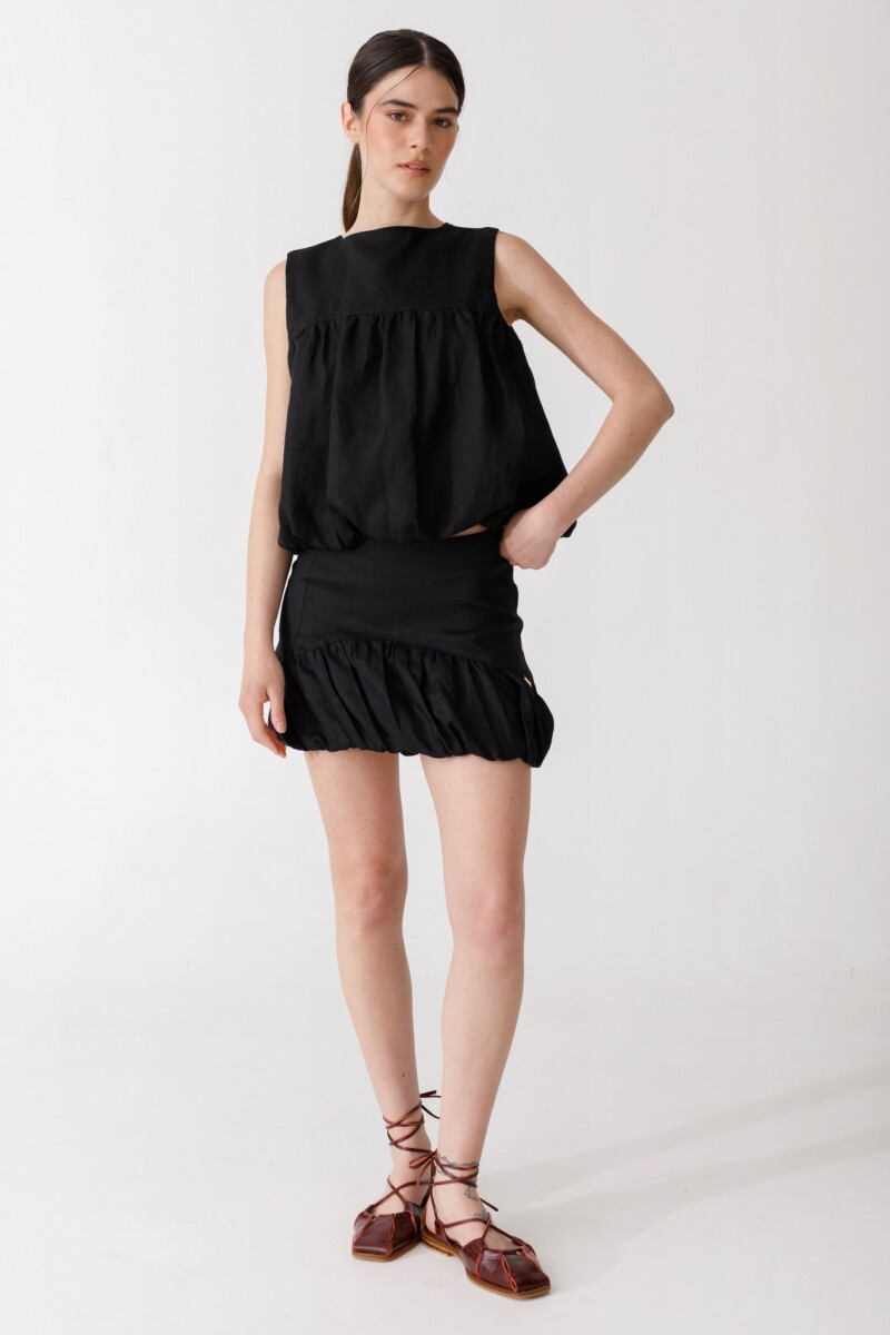 FALDA BALLOON Negro
