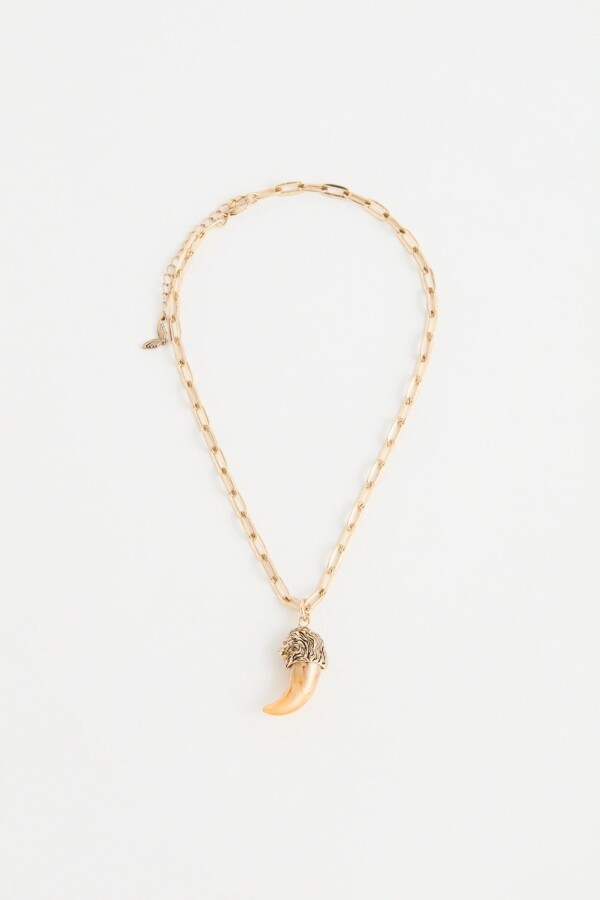 Collar Amber Horn Dorado
