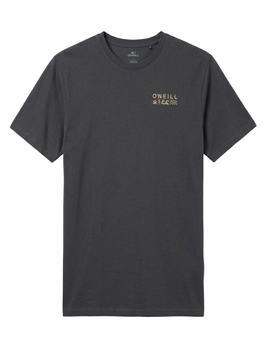 Remera O'Neill Glyphs Gris Oscuro 