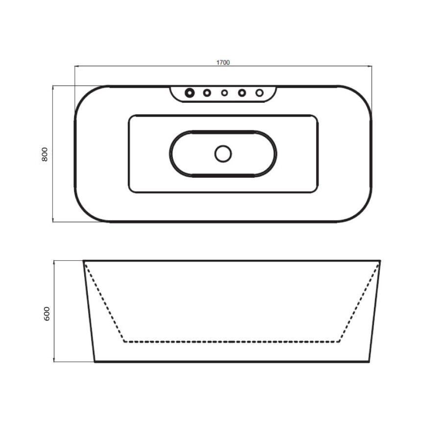 Bañera Viena con Hidromasaje Bañera Viena con Hidromasaje