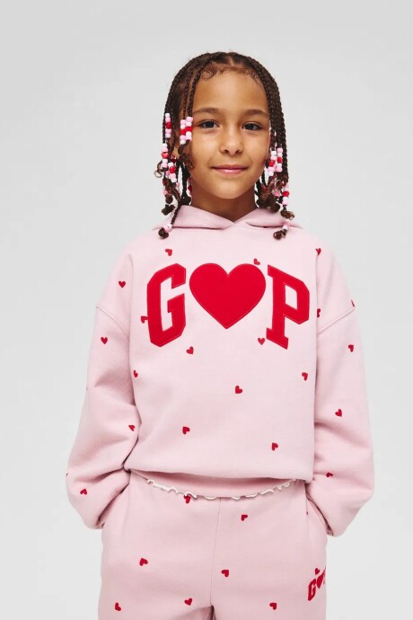 Canguro Logo Gap Niña Sp Pink Heart Logo