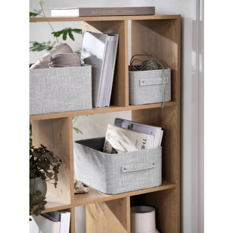 Cesta MALTE 32x27x16 cm gris Gris