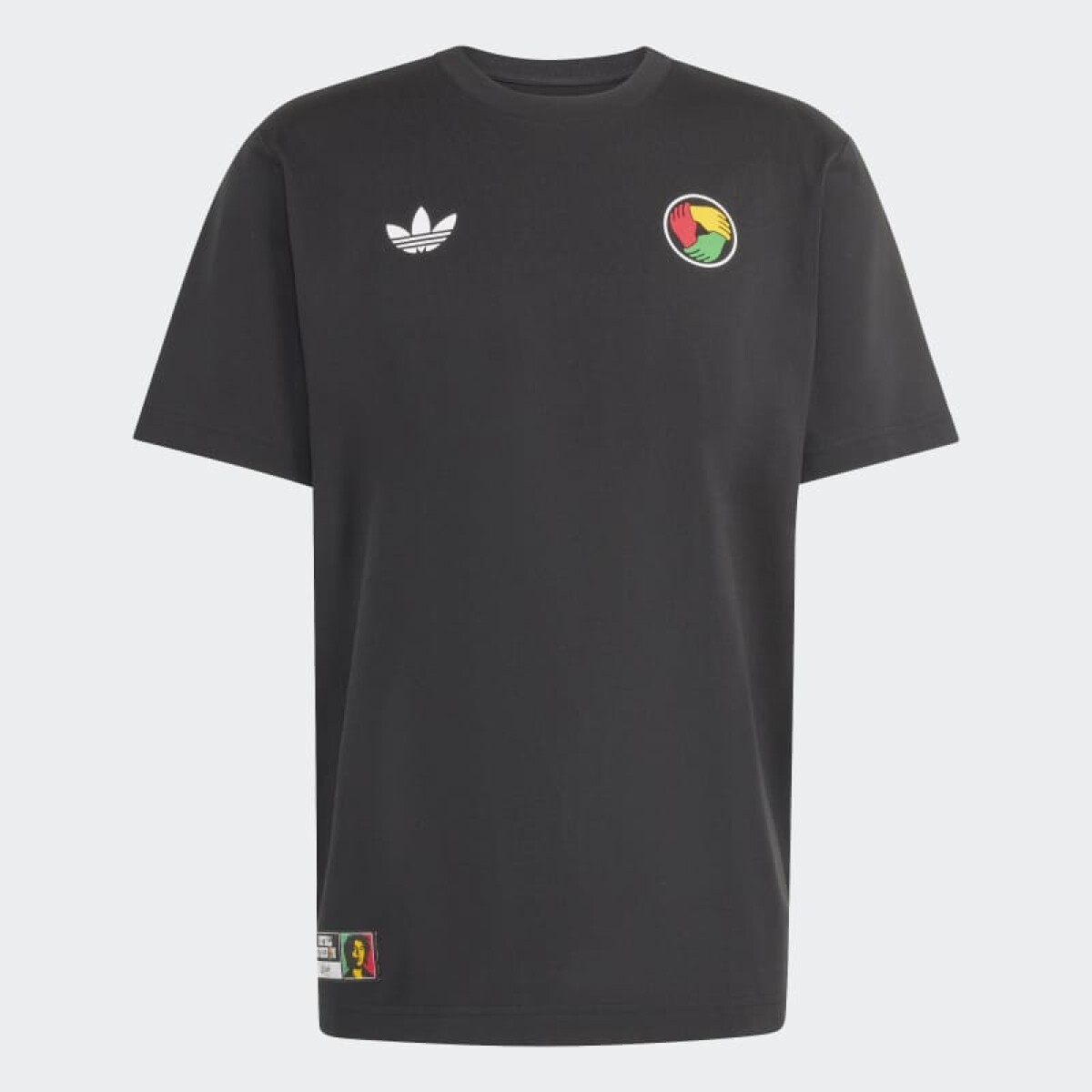 Remera Addias Bob Marley - Negro 