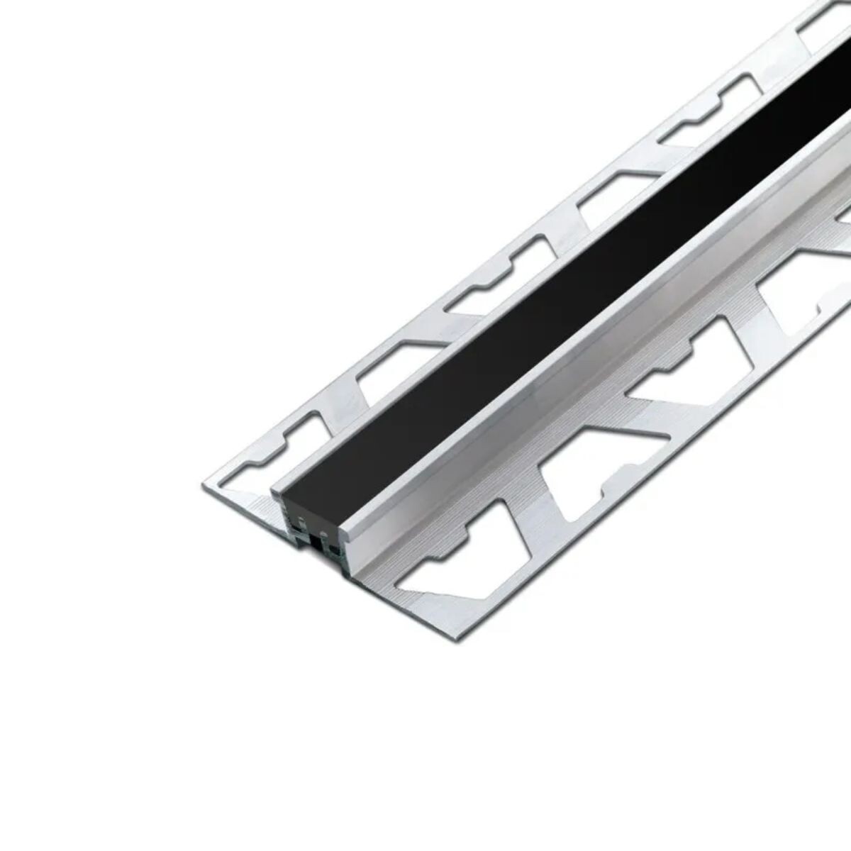 Aluminio Junta Dilatación Euro 12mm 2,5mt Negro 