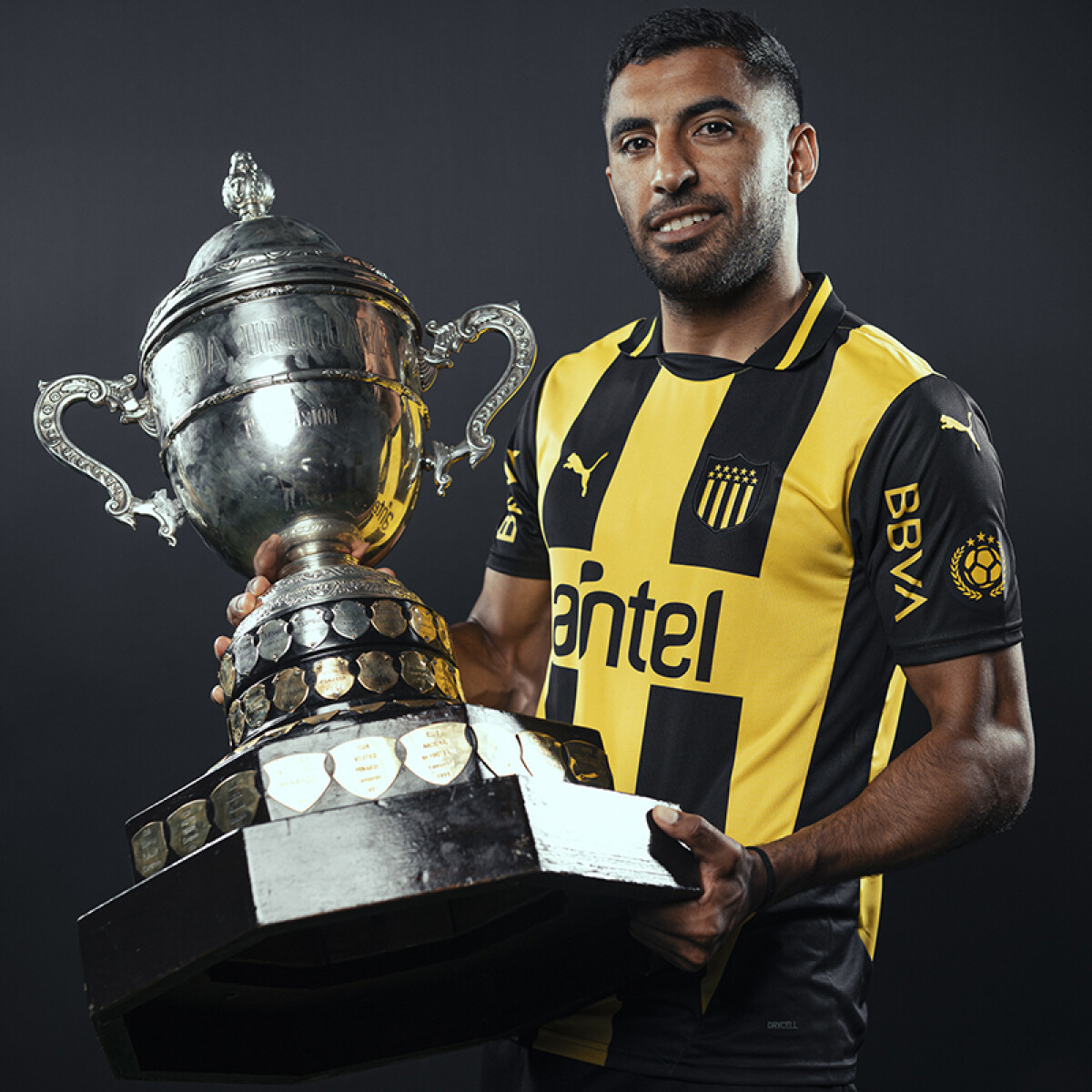 Peñarol Home Jersey 25-69055405 - Amarillo/negro 