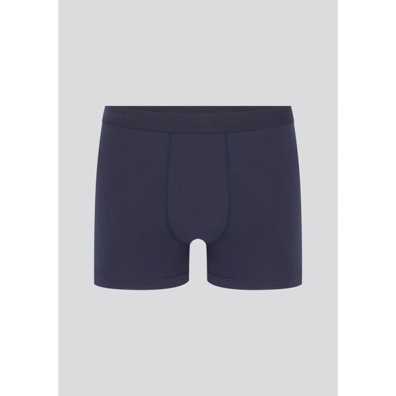 CUECA BOXER MASC PRETO/AZUL