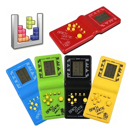 Consola Brick Game 9999 In 1 Varios Colores 001