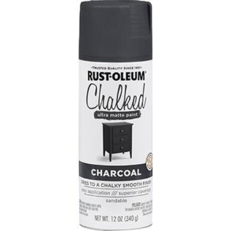 Esmalte Aerosol Tizado 340Gr Gris Carbón Rust Oleum