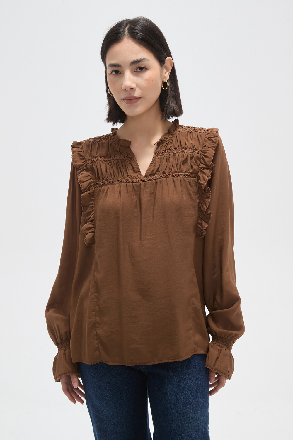 Blusa Tiren Marron