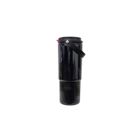 Vaso térmico con manija 500ml Negro